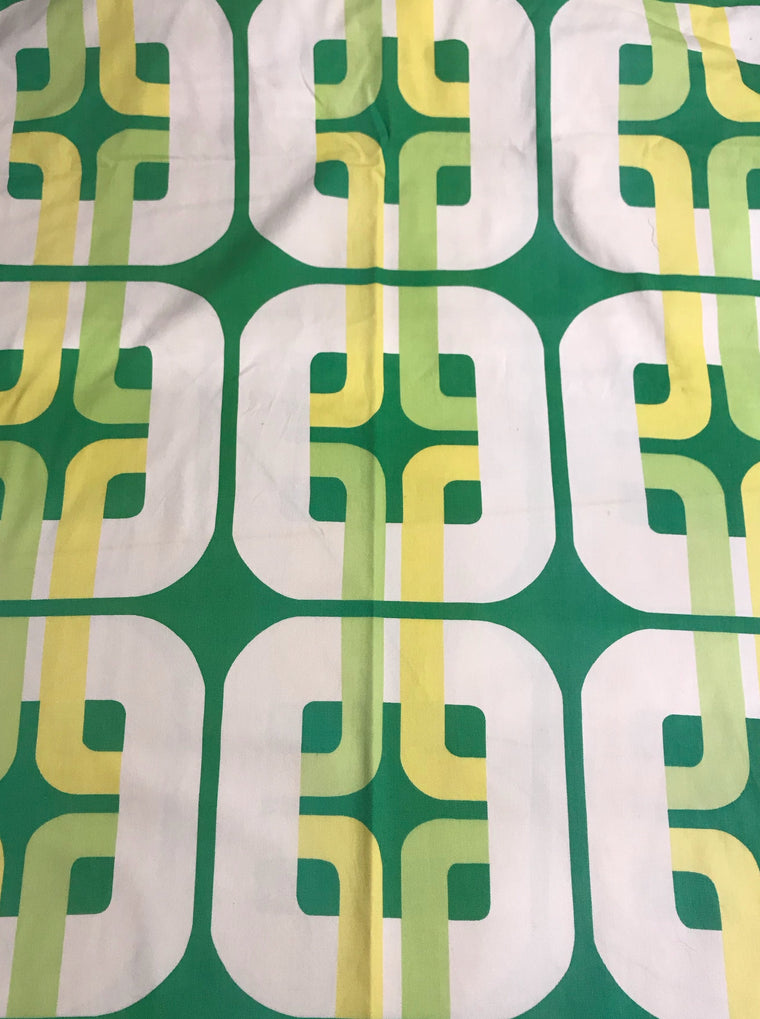 Vintage  Curtain /Fabric  #F392  FREE AUS POSTAGE