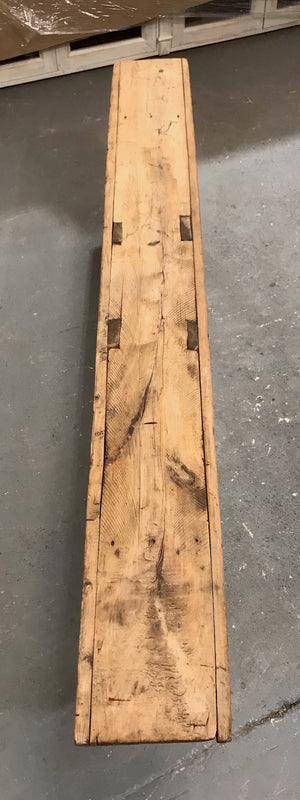 Vintage Wooden  Bench Seat #3651C