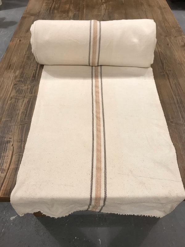Vintage  Linen/Hemp  Grain Sack Material  1940s  #3652G Byron,  (Read Information About This Item)