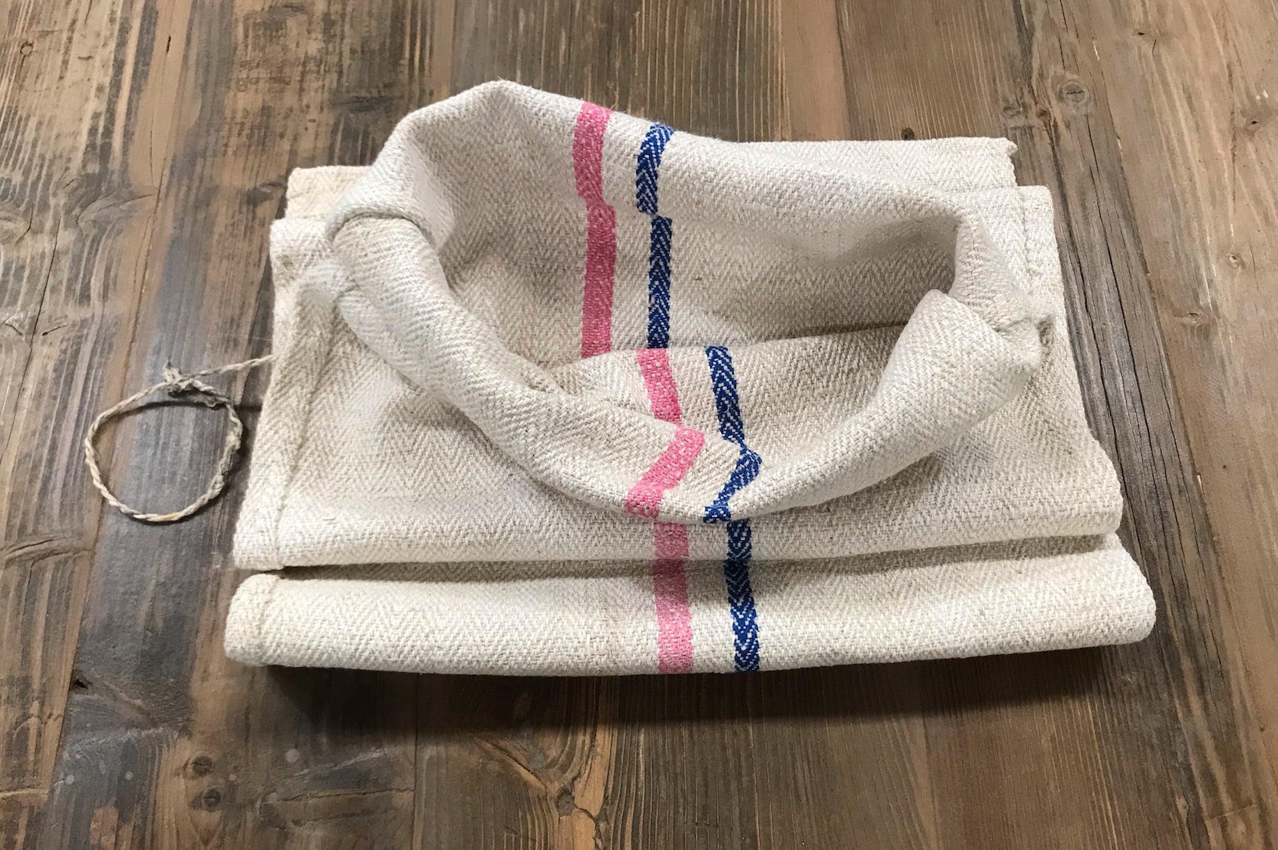 Vintage  Linen/Hemp  Grainsack 1940s  #3654D  (Read Information About This Item)