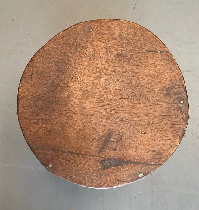 Vintage Wooden Side Table / Stool  #4427 Byron