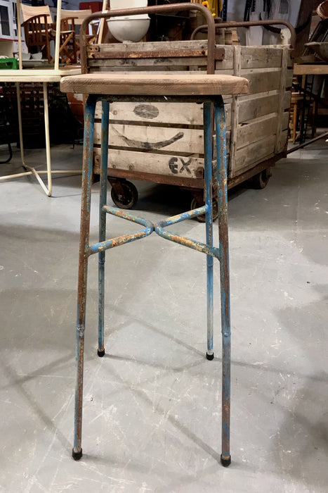 Vintage European Bar Stool  #3656A