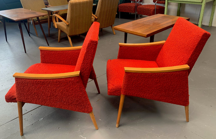 Mid Century Arm Chairs #4441  Byron