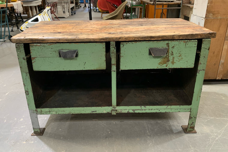Vintage Eastern European Workbench  #4456