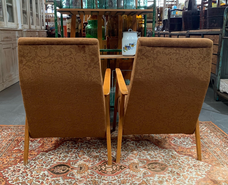 Mid Century Arm Chairs #4459