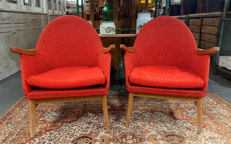 Mid Century Arm Chairs #4460