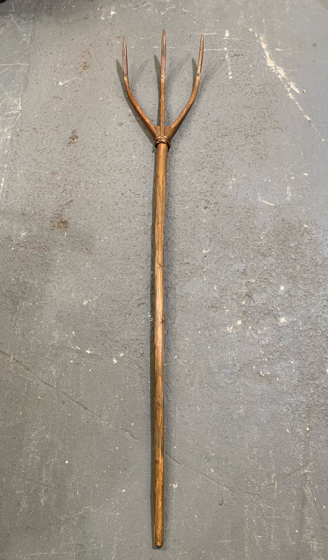Vintage  European Wooden Hay Fork #4469