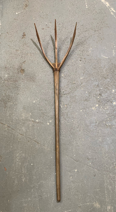 Vintage  European Wooden Hay Fork #4470