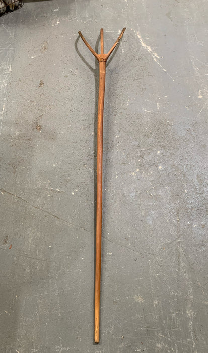 Vintage  European Wooden Hay Fork #4471