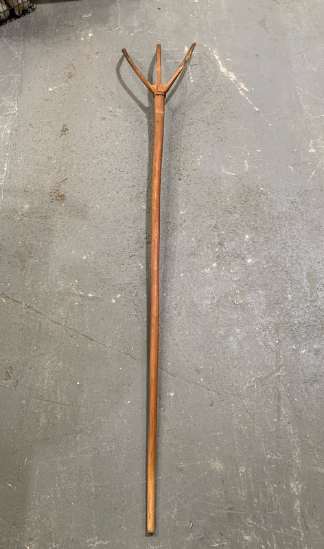 Vintage  European Wooden Hay Fork #4471
