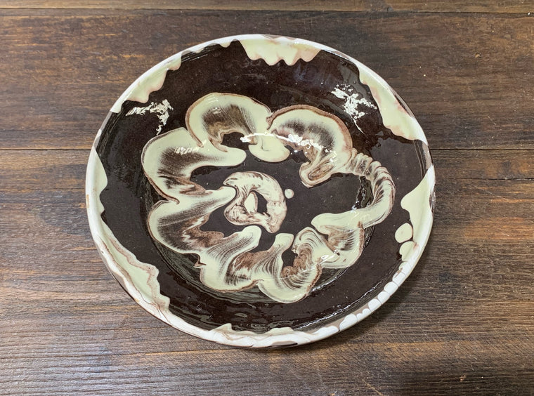 Old  Hungarian Terracotta Bowl #4482
