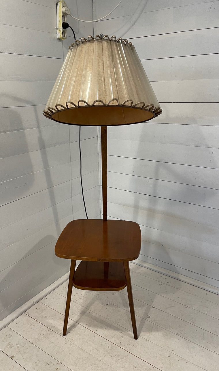Vintage Mid Century Halabala Table with Light  #3769