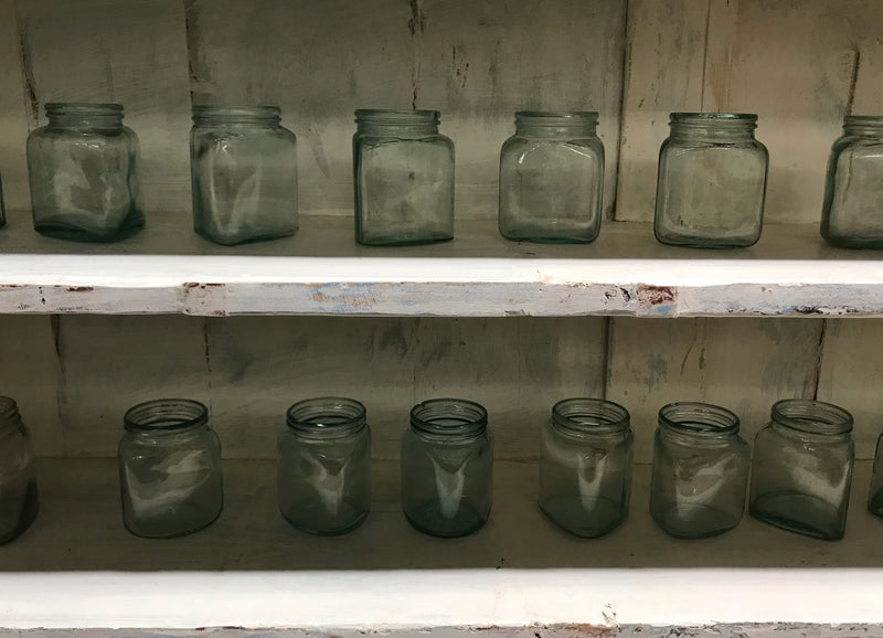 Vintage Yougurt Glass Jar  #3665