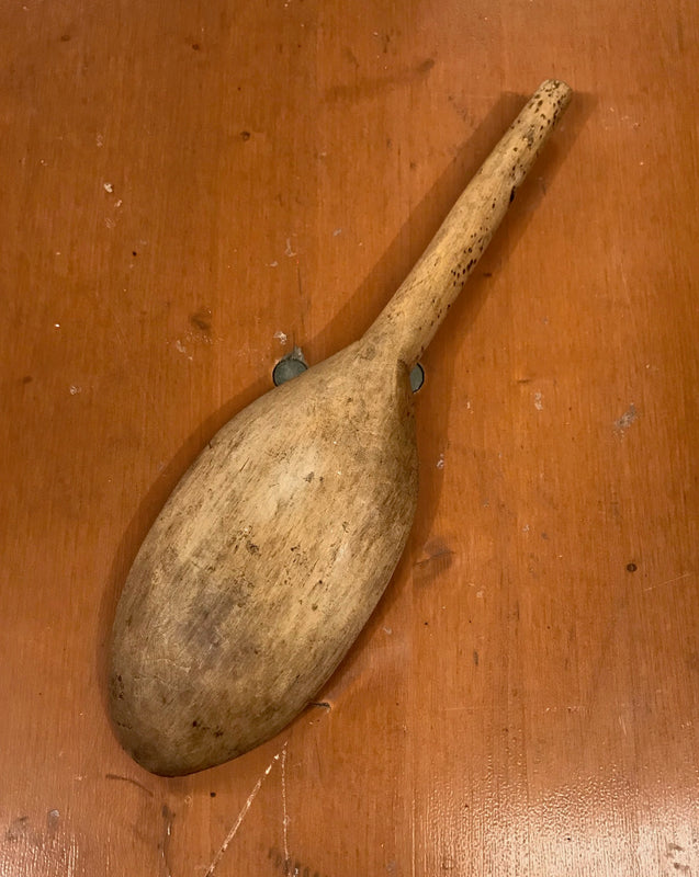Vintage  Wooden Grain Scoop  #3667E