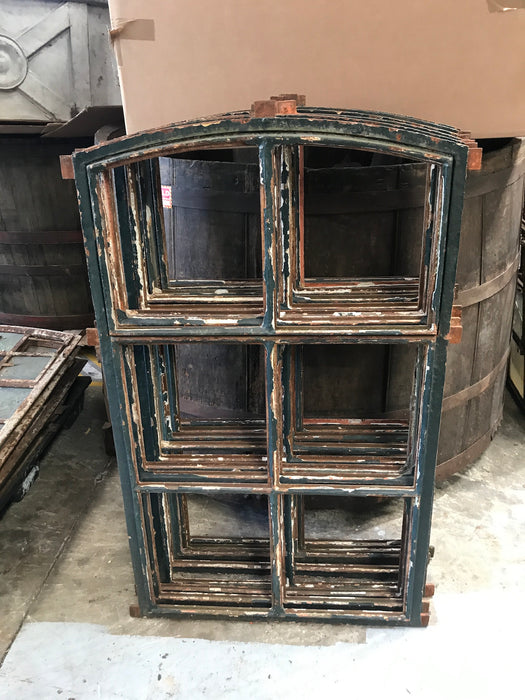 Vintage industrial European cast iron  windows  #2366