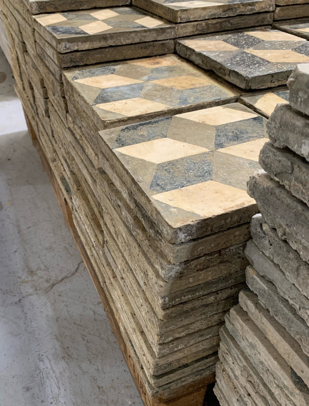 Vintage Spanish Floor Tiles sold per sq meter# 4491