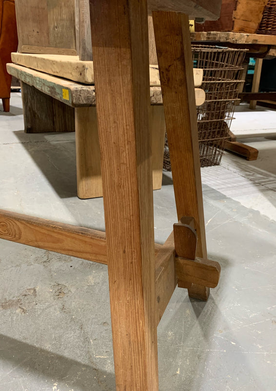 Vintage European Wooden Console Table  #4501