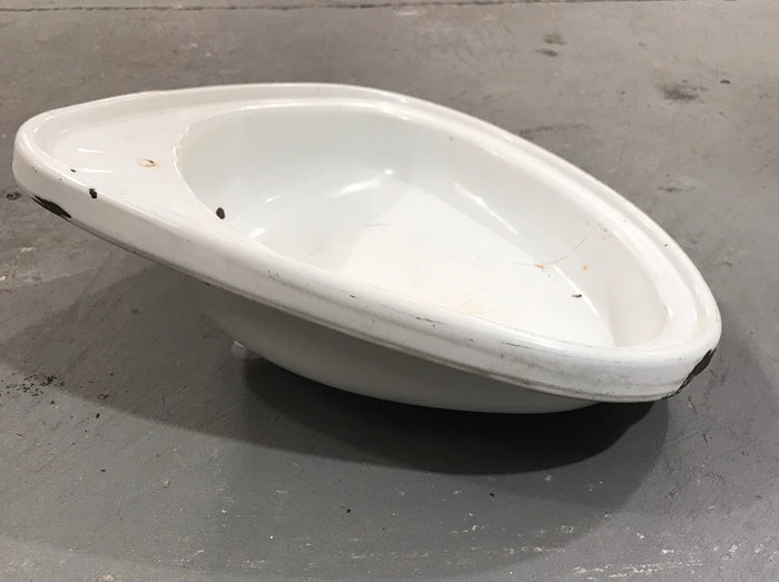 Vintage  European Enamel Wall Sink #3759D
