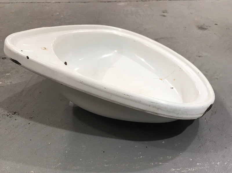Vintage  European Enamel Wall Sink #3759D