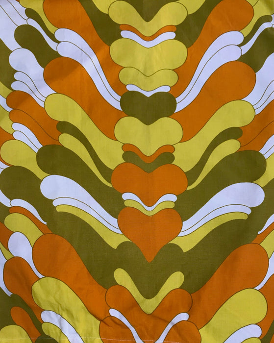 Vintage  Curtain /Fabric  #F394