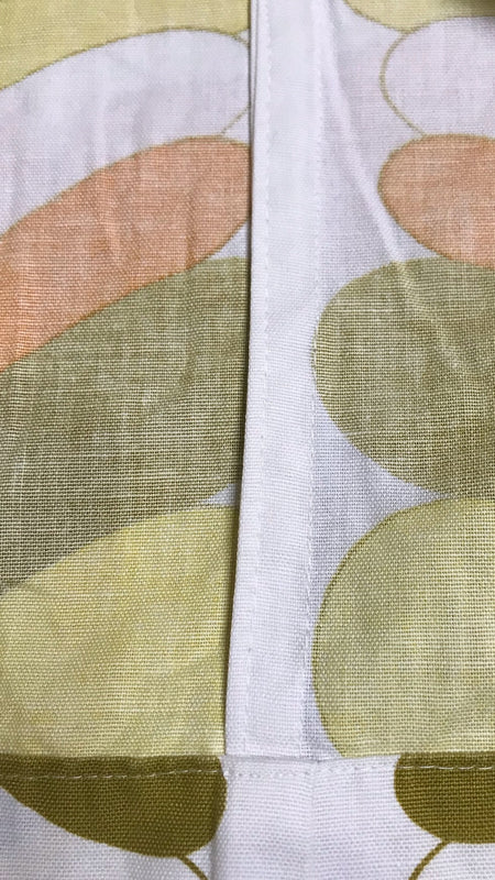 Vintage  Curtain /Fabric  #F394  FREE AUS POSTAGE