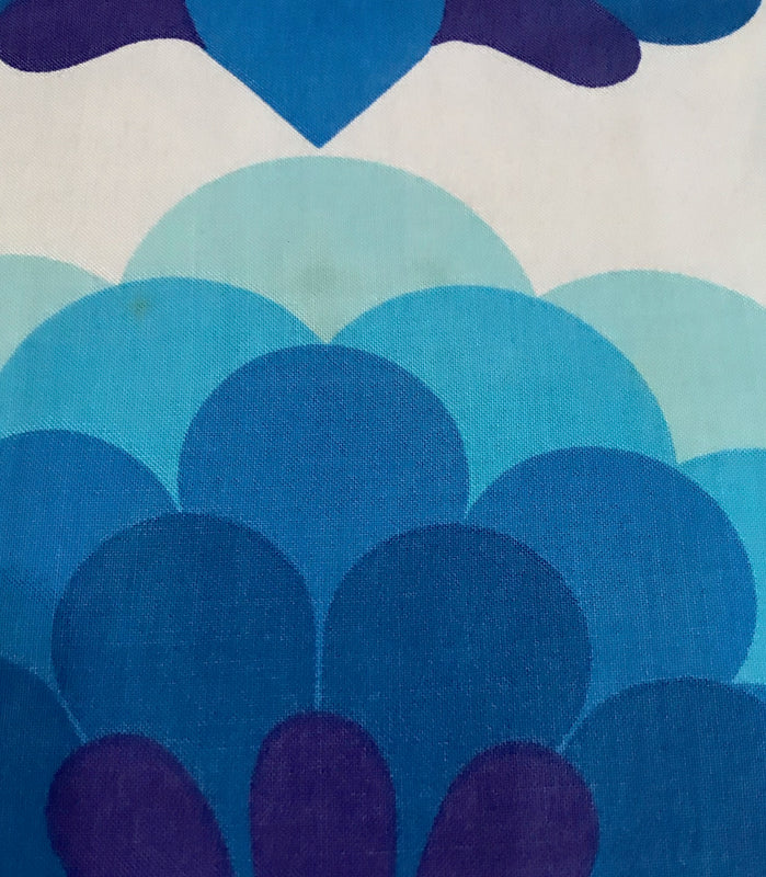 Vintage Curtain/ Fabric  #F408  FREE AUS POSTAGE