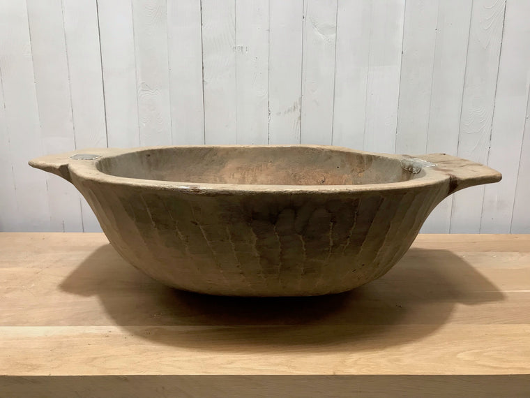 Vintage  European Wooden Bowl  #3760B