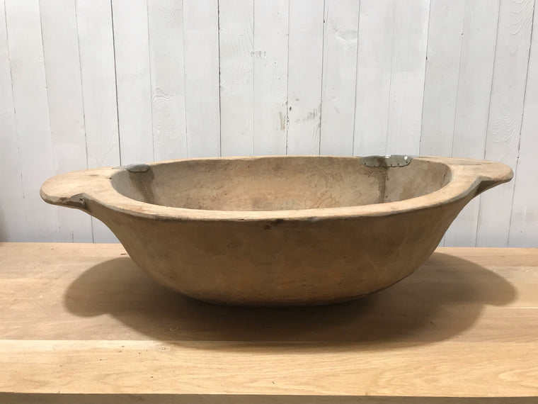 Vintage  European Wooden Bowl  #3760C