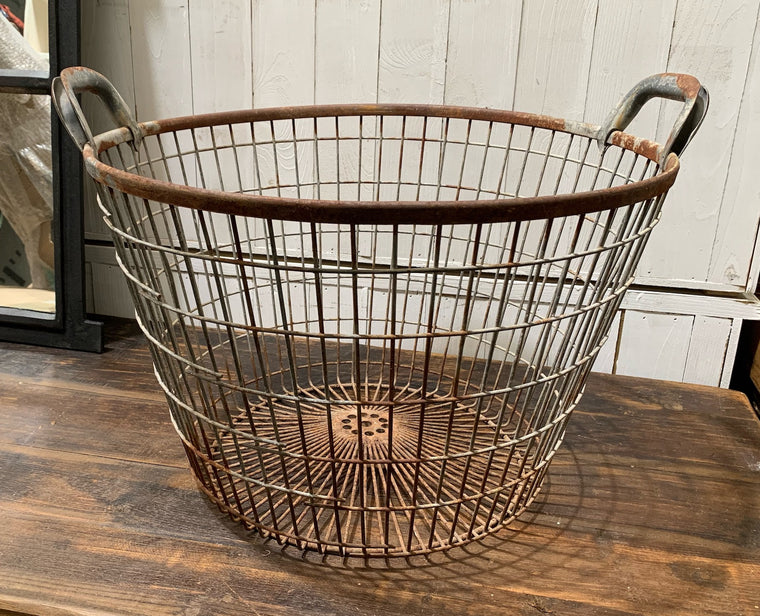 Vintage European Potato  Basket  #4525..