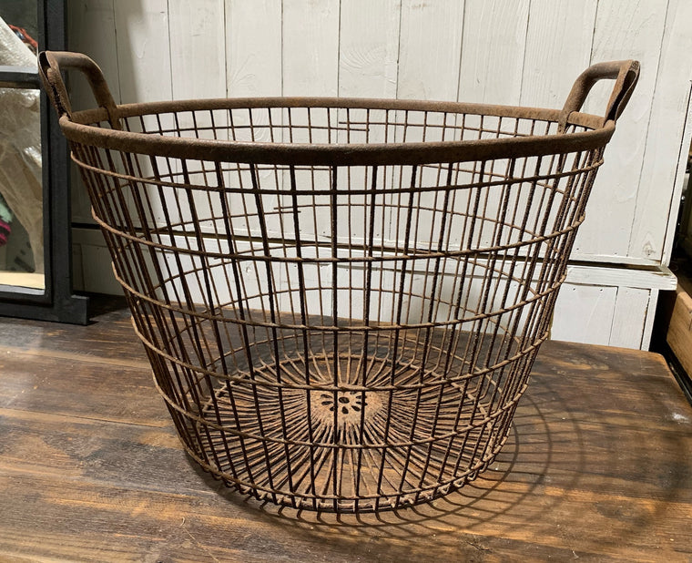 Vintage European Potato  Basket  #4526