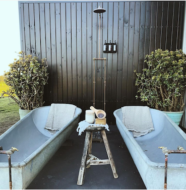 # Gallery 46 vintage galvanised bathtub @farmhouseonoxley