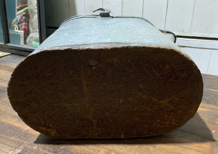 Vintage  Galvanised Water Bucket  #4534