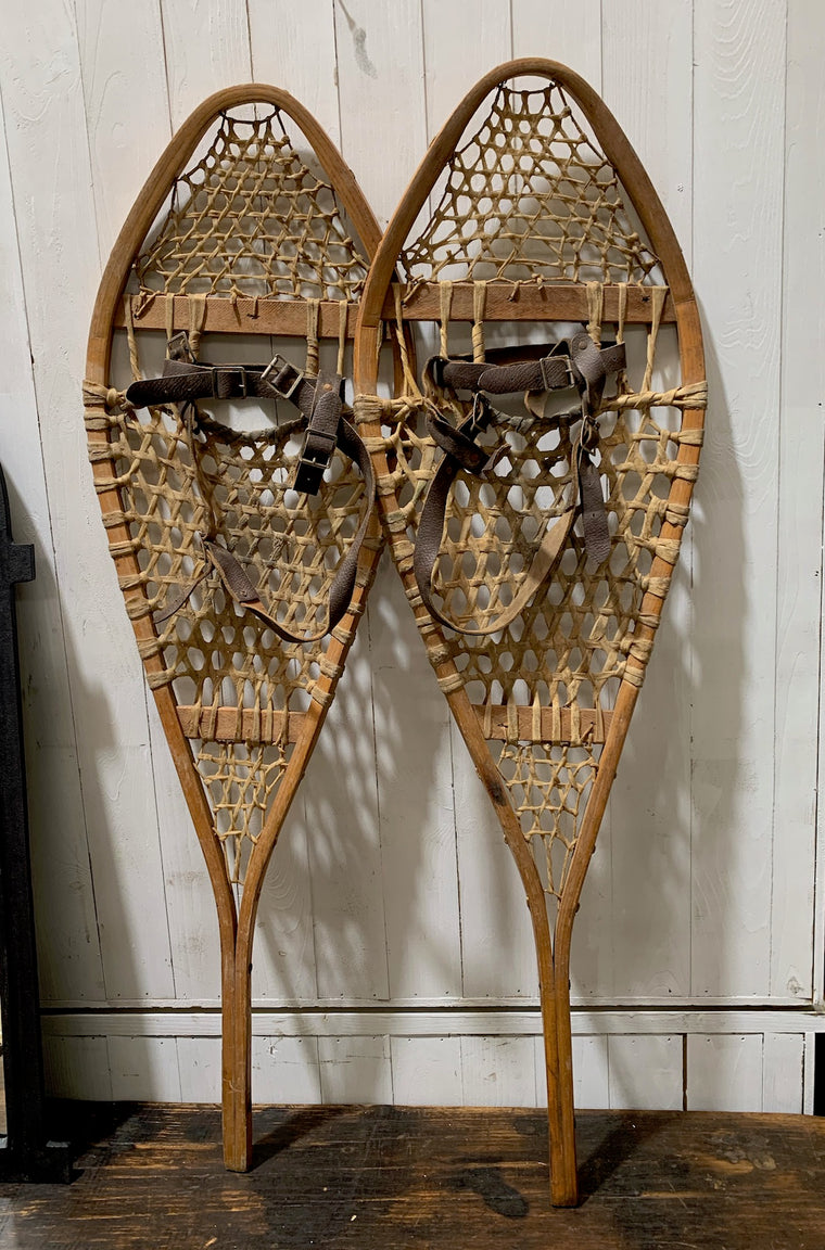 Vintage European Snow Shoes  #4537