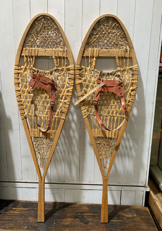Vintage European Snow Shoes  #4538