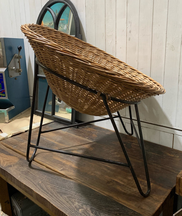 Vintage Mid Century Danish Basket chairs #4539