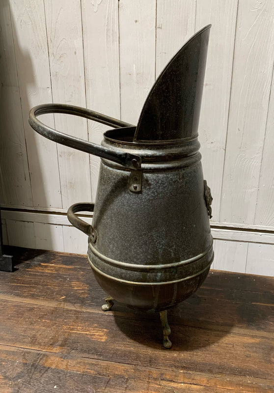 Vintage  Copper Ash Bucket #4547  Byron
