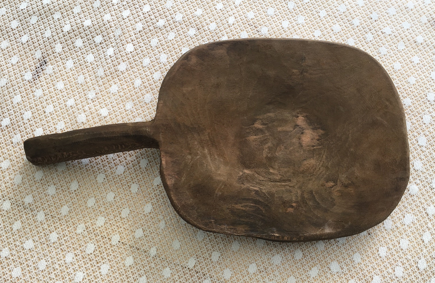 Vintage  Wooden Grain Scoop  #3250 (2)