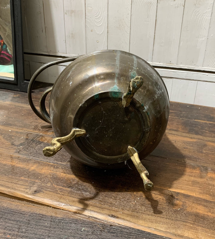 Vintage  Copper Ash Bucket #4547