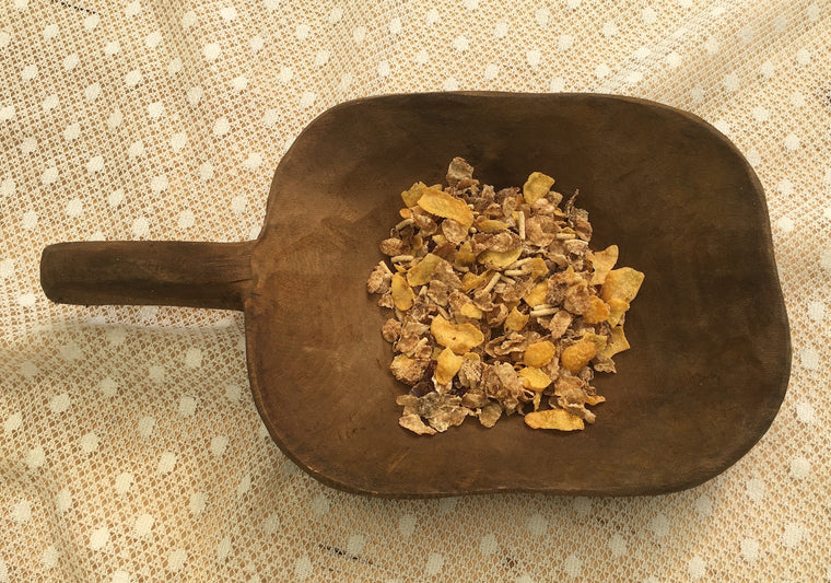 Vintage  Wooden Grain Scoop  #3250 (3)