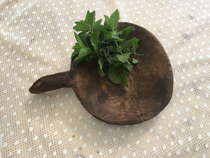 Vintage  Wooden Grain Scoop  #3250 (4)