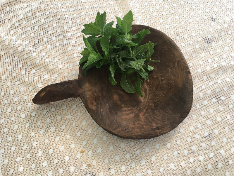 Vintage  Wooden Grain Scoop  #3250 (4)