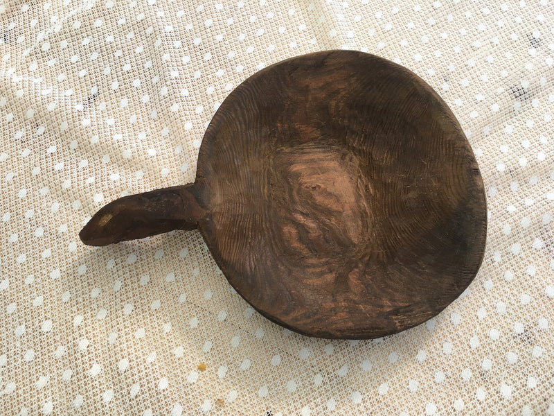 Vintage  Wooden Grain Scoop  #3250 (4)