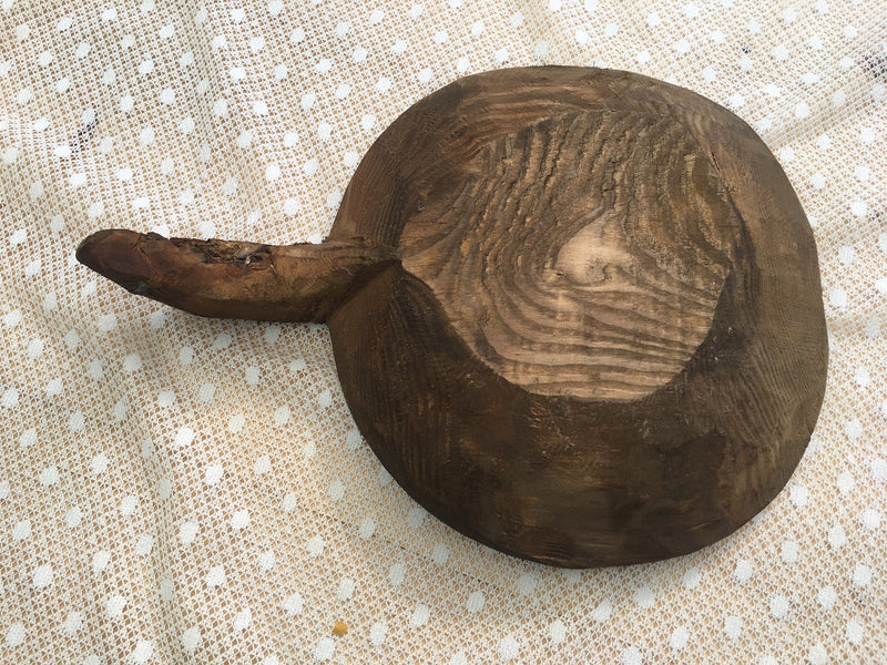 Vintage  Wooden Grain Scoop  #3250 (4)