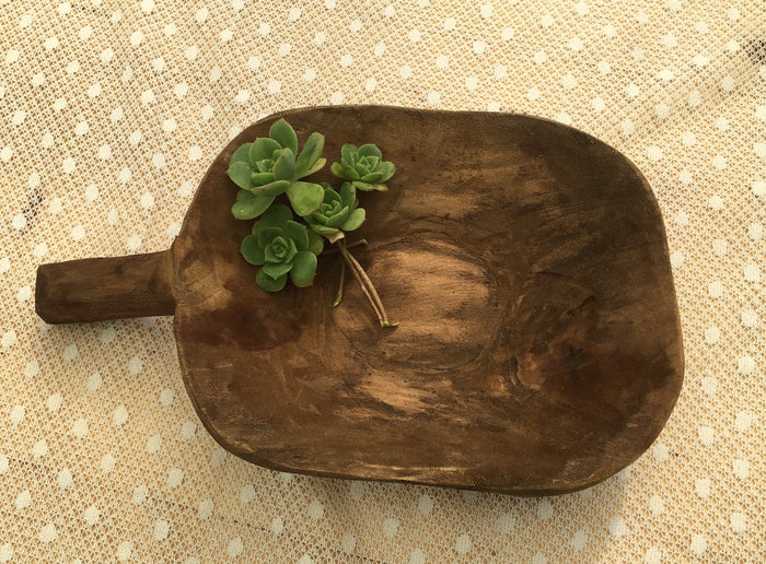 Vintage  Wooden Grain Scoop  #3250 (6)