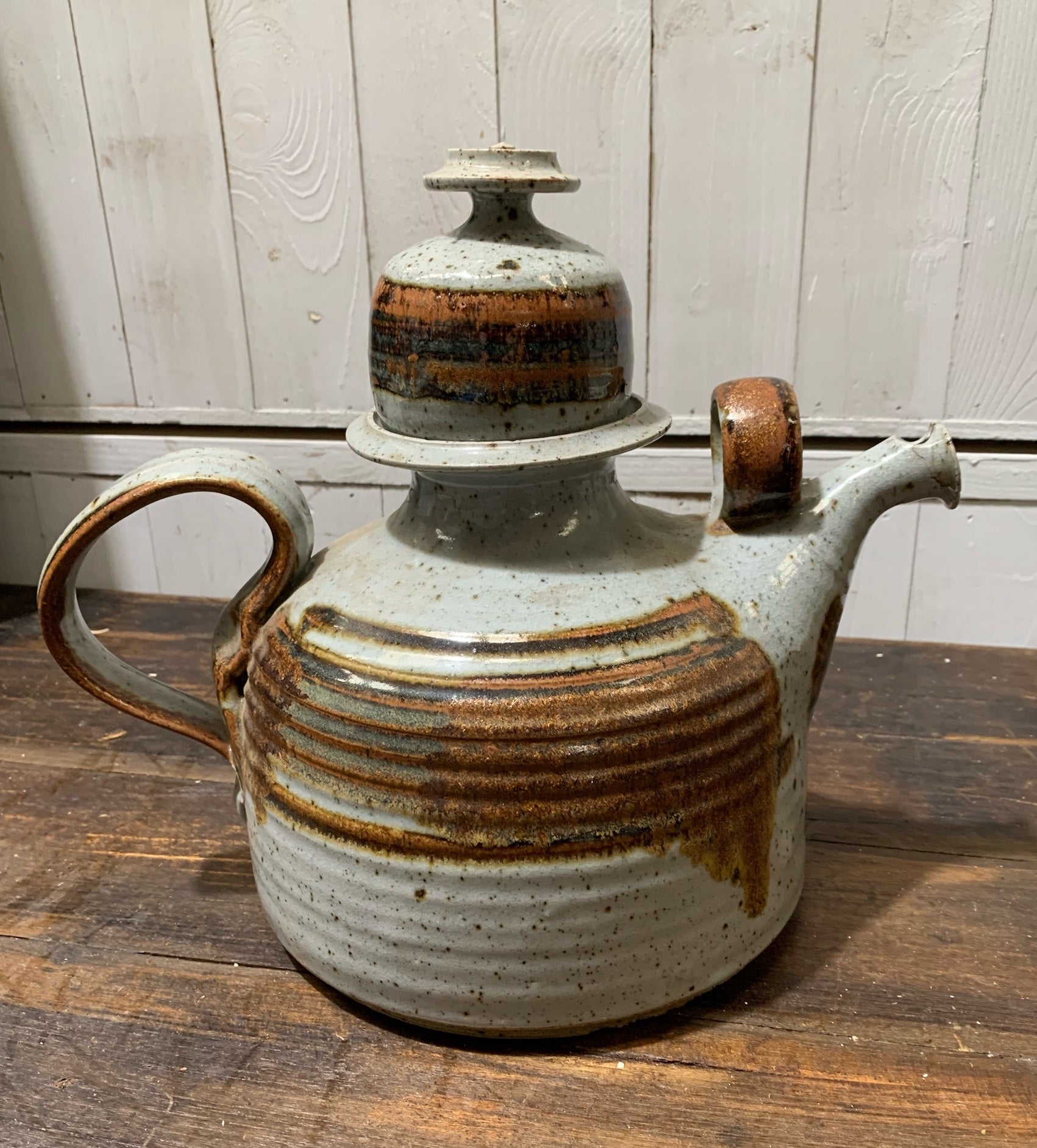 Glazed Ceramic Tea Pot #4551