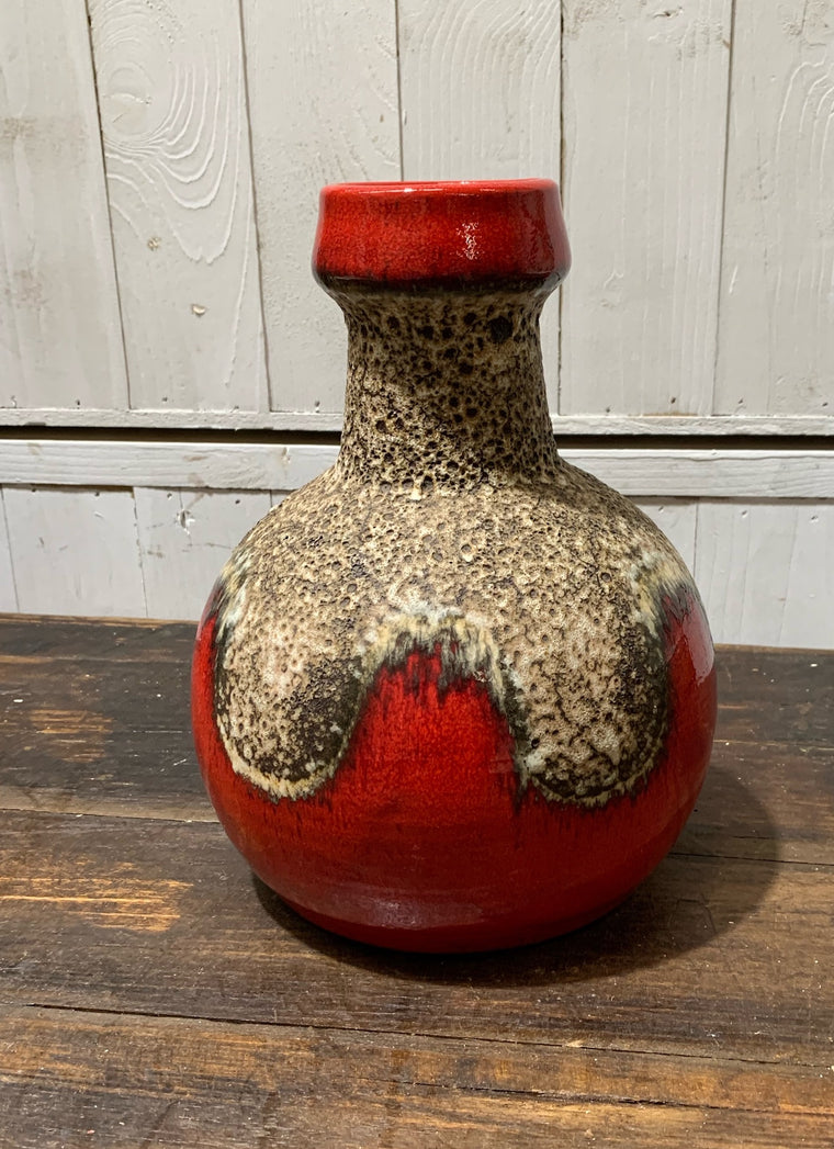 West German Glazed Vase #4552