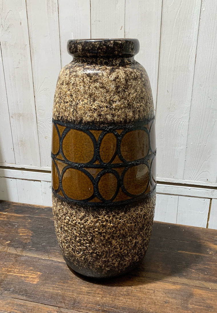 West German Glazed Vase #4553