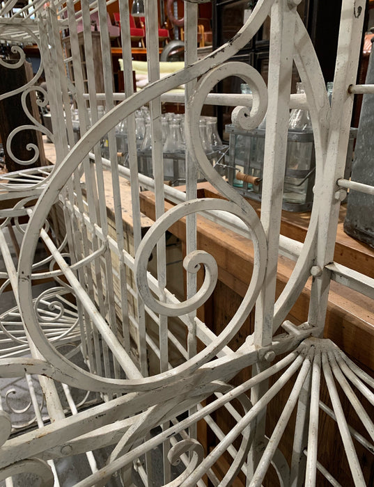 Vintage French Metal Bakers Dispaly Rack  #4556