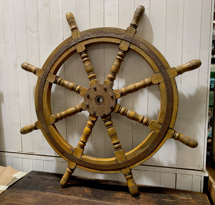 Vintage  Japanese Ships Wheel  #4558