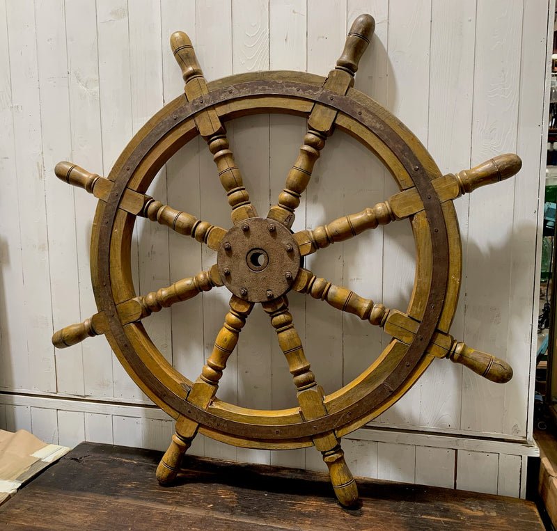 Vintage  Japanese Ships Wheel  #4558